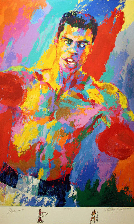 Muhammad Ali-athlete of the Century by Leroy Neiman