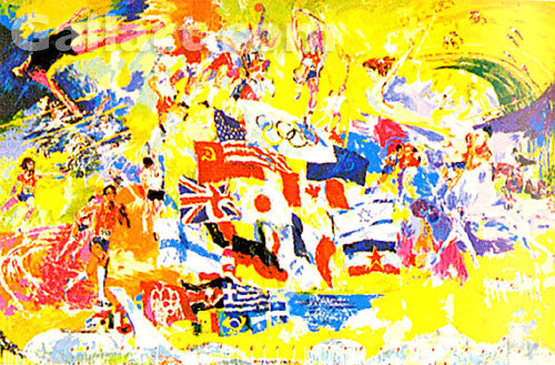 Montreal '76 by Leroy Neiman