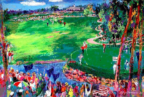 RYDER CUP VALHALLA BY LEROY NEIMAN