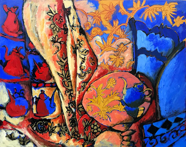 Unknown Title by Tristan Noir by Artists Misc., 2004 acrylic on canvas
