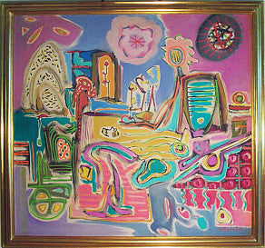 The Place of the Birdies by Albert Notarbartolo by Artists Misc., 1965 oil on canvas