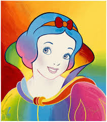 Snow White by Peter Max, serigraph