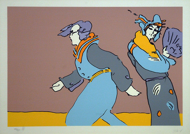 A Long Time Ago by Peter Max, 1978 serigraph