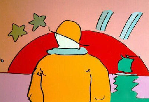 Early Morning II by Peter Max, 1978 serigraph