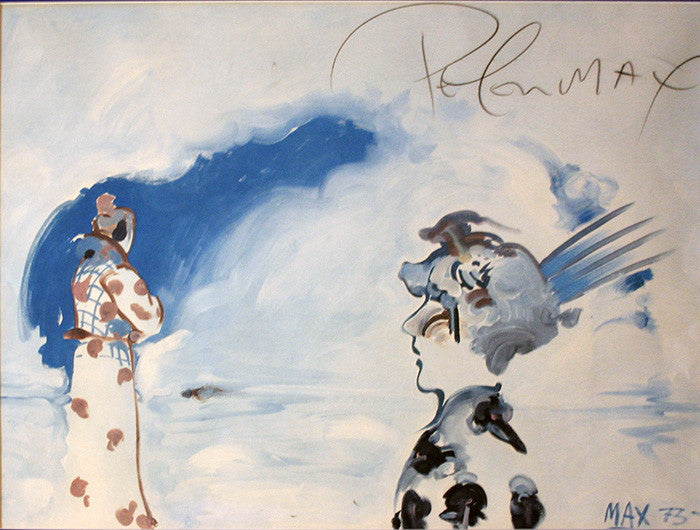 Into the New (1970'S) by Peter Max, 1973 poster