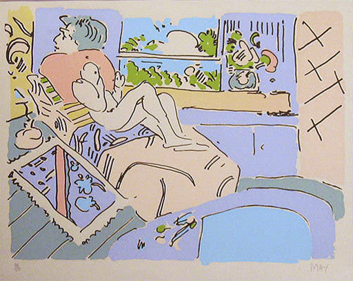 Jamaica by Peter Max, 1974 serigraph