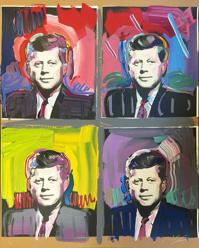 Jfk by Peter Max, serigraph