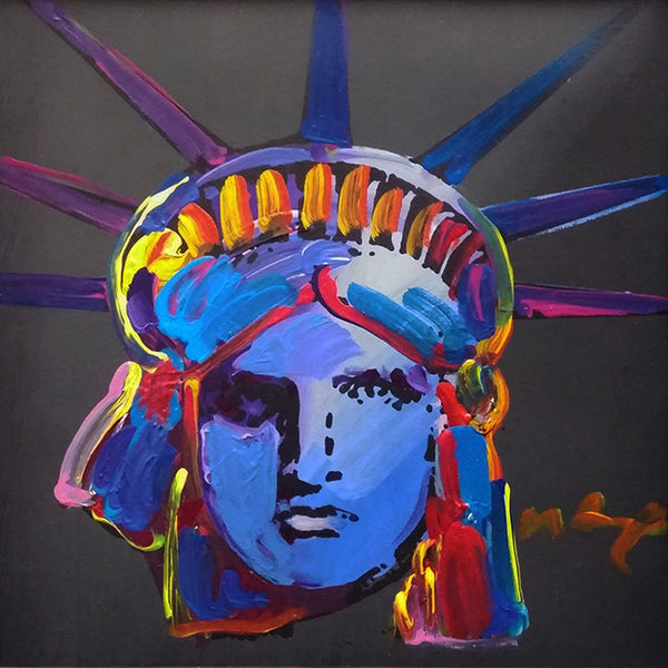 LIBERTY HEAD X (TODAY) BY PETER MAX
