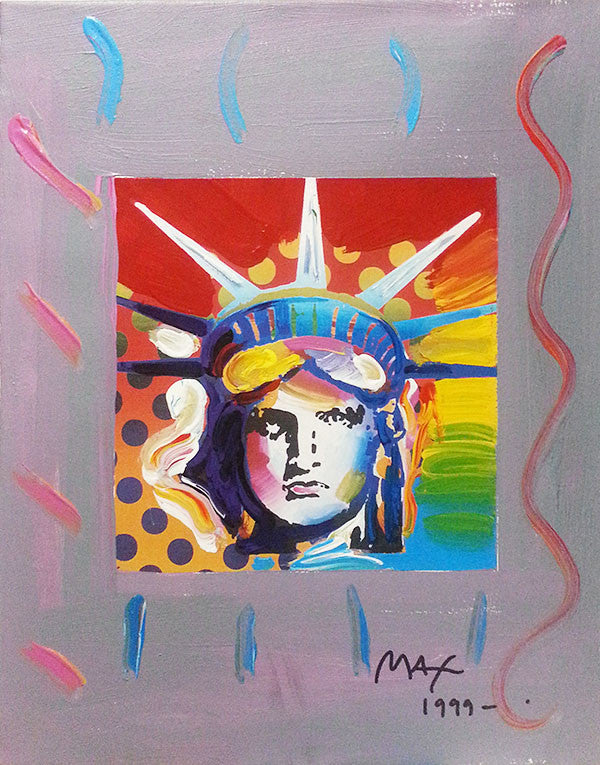 LIBERTY HEAD IV BY PETER MAX