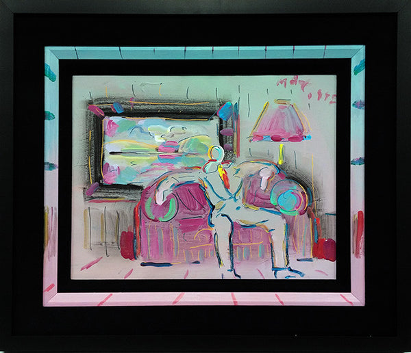 LIVING ROOM (MAN) I BY PETER MAX