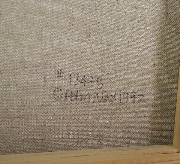 LIVING ROOM (WOMAN) BY PETER MAX