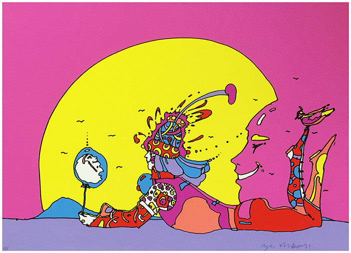 Magical Moment (1970'S) by Peter Max, 1971 serigraph