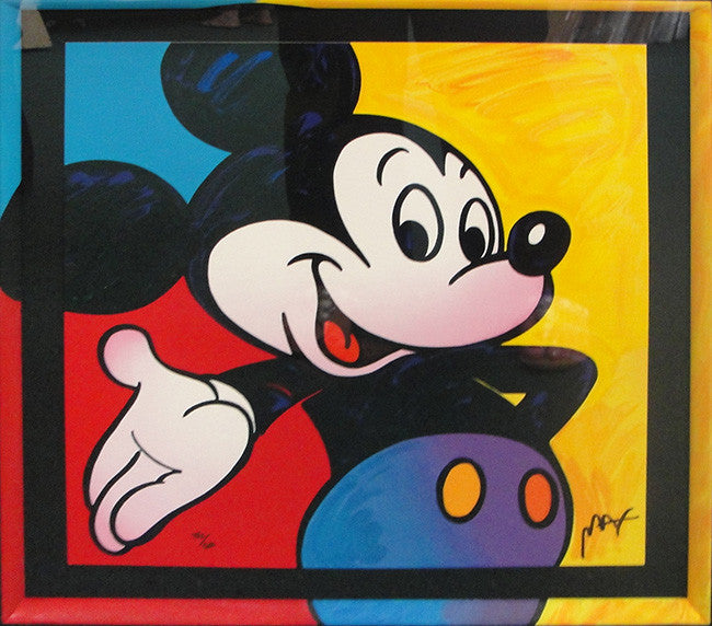 Mickey II by Peter Max, 1995 serigraph