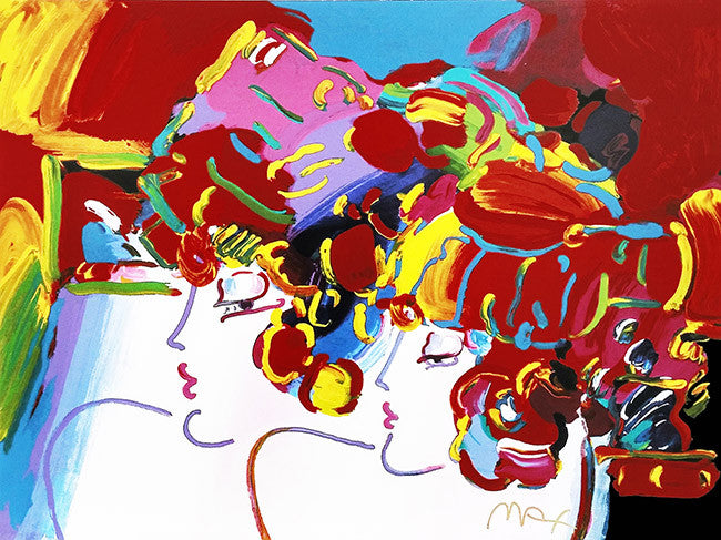 Mondrian Ladies by Peter Max, 2000 serigraph