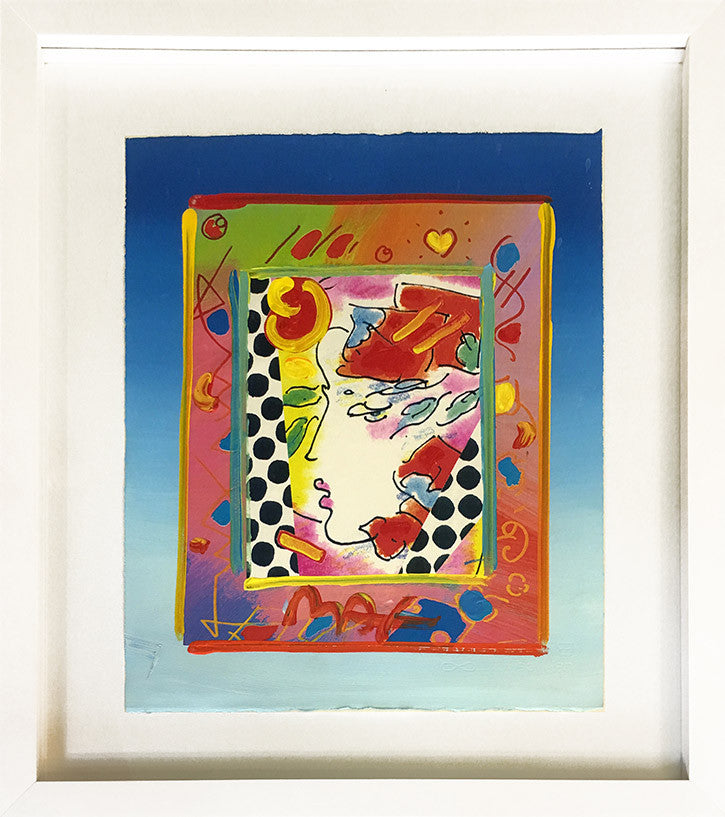 PROFILE SERIES (OVERPAINT) BY PETER MAX – Premier Pop Art