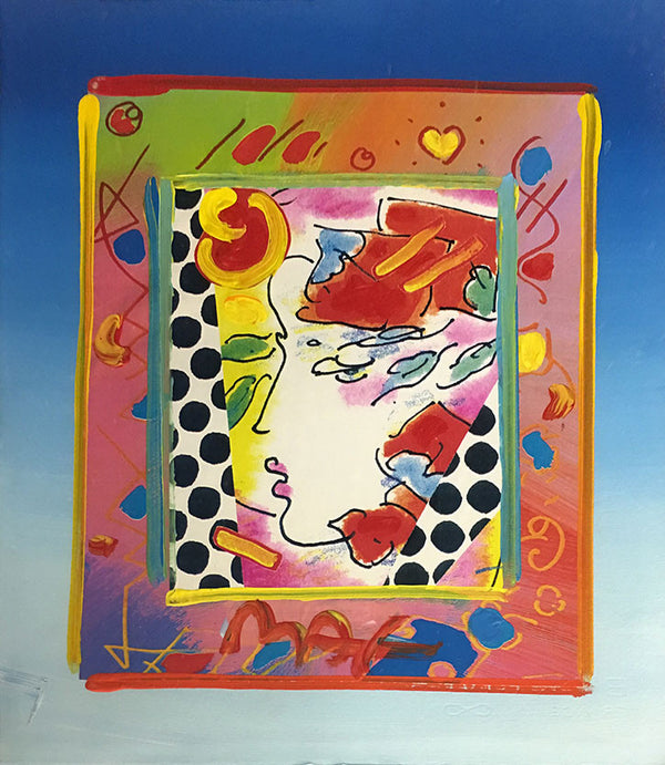 PROFILE SERIES (OVERPAINT) BY PETER MAX