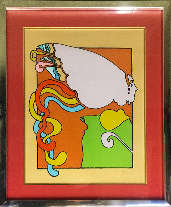 Retro Profile (1970'S) by Peter Max, serigraph