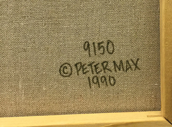 SAGE WITH CANE BY PETER MAX