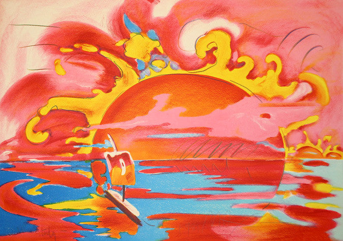 SOLAR VIEW BY PETER MAX