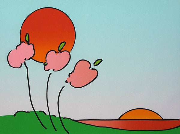 SPACE FLOWERS I BY PETER MAX