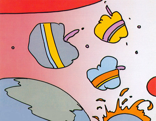 Space Rainbow by Peter Max, 1978 serigraph