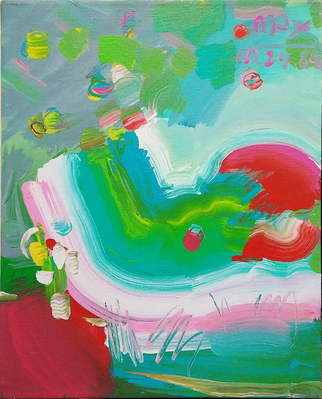 SPRING (ORIGINAL 1980'S) BY PETER MAX