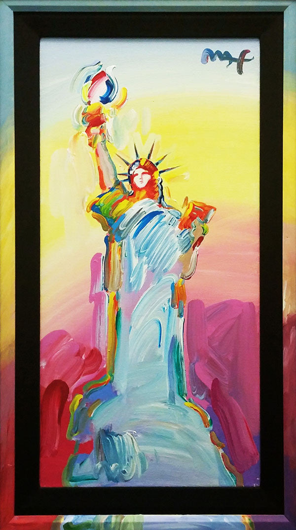 STATUE OF LIBERTY II BY PETER MAX