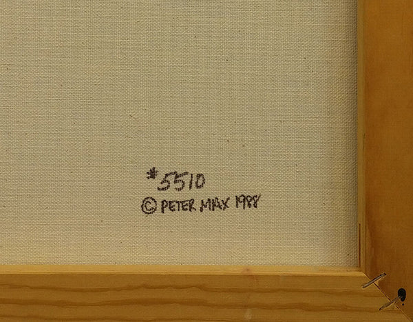 STILL LIFE (PINK) BY PETER MAX