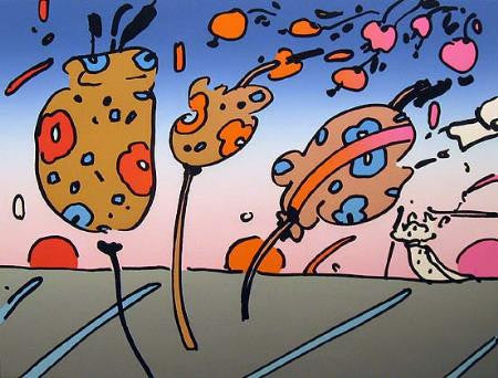 Summer Season II by Peter Max, 1979 serigraph