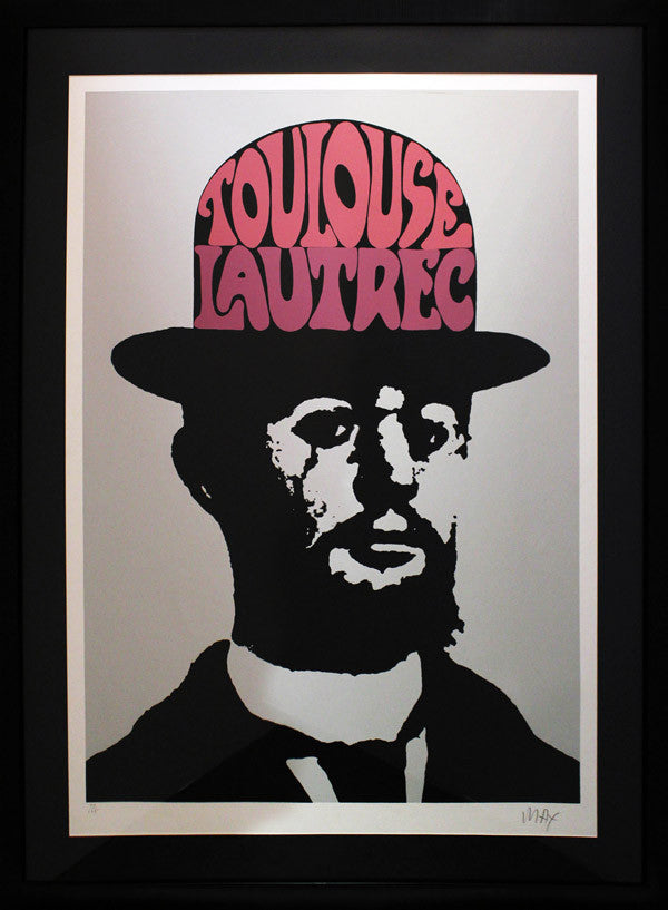 Toulouse Lautrec by Peter Max, 1974 serigraph