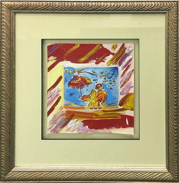 UNTITLED (UMBRELLA MAN) BY PETER MAX