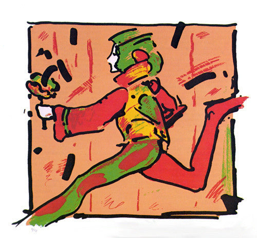 USA OLYMPIC TORCH BY PETER MAX