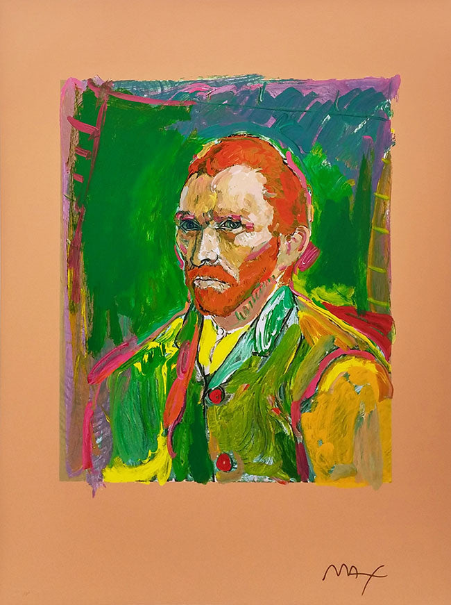 Van Gogh by Peter Max, 1994 serigraph
