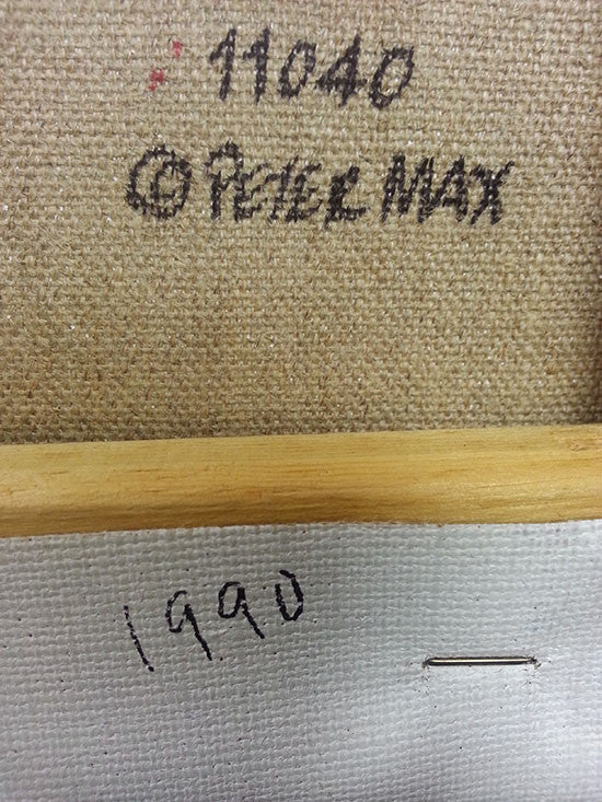 WAITING BY PETER MAX