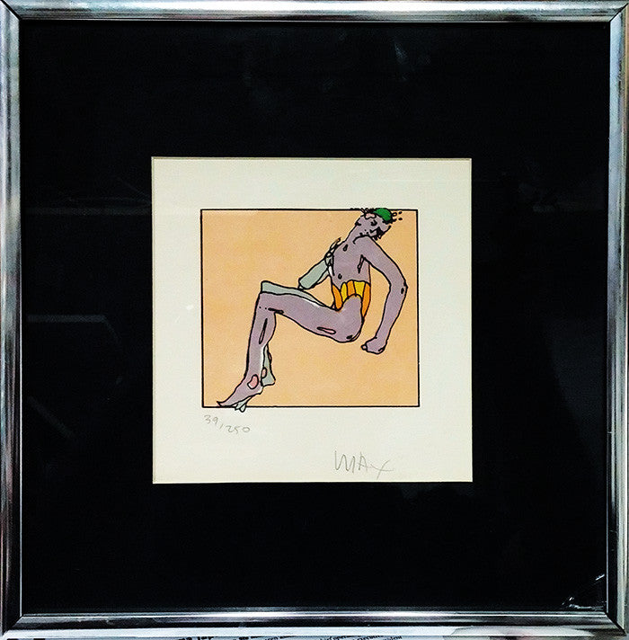 Waking Up (1970'S) by Peter Max, 1973 lithograph