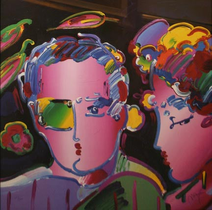 Zero in Love II by Peter Max