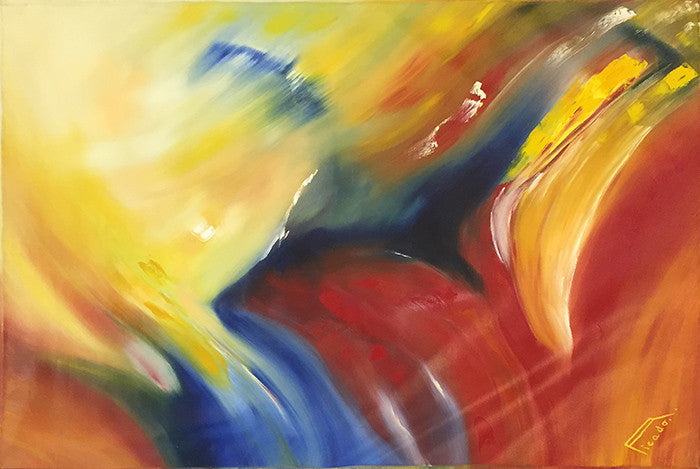 Pasion by Rodrigo Picado, 2013 oil on canvas