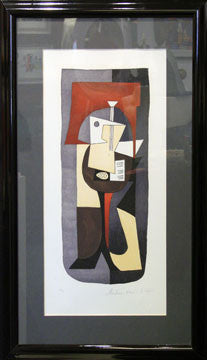 Guitare Et Partition by Marina Picasso, lithograph
