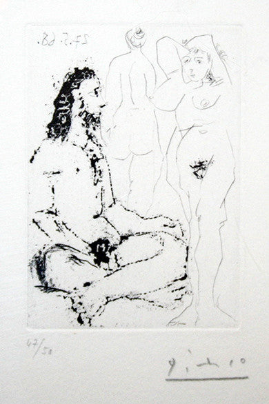La Celestine (Bloch 1600) by Pablo Picasso, 1968 aquatint