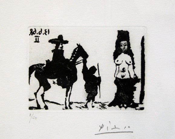 La Celestine (Bloch 1636) by Pablo Picasso, 1968 aquatint
