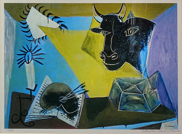 STILL LIFE WITH A BULL'S HEAD BY DOMAINE PICASSO