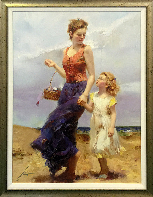 Affection by Pino, 2004 giclee, on canvas