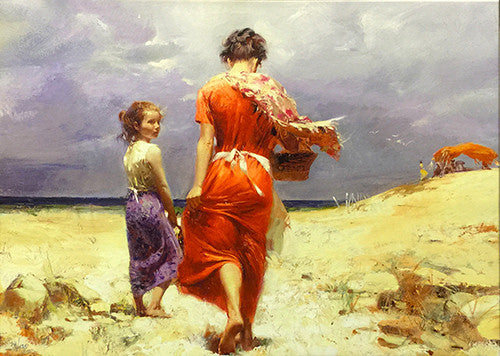 Summer Retreat by Pino, giclee, on canvas