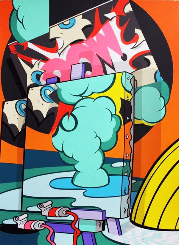 Drown by Pose by Artists Misc., 2016 screenprint
