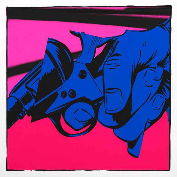 Untitled (Reaction #1) by Pose by Artists Misc., 2016 screenprint