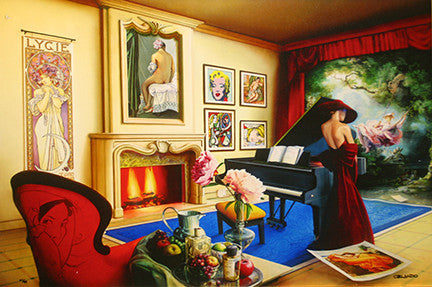 Harmony II by Quevedo Orlando, giclee, on canvas