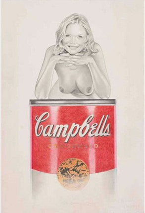 Suzy Soup by Mel Ramos by Artists Misc., 2010 lithograph