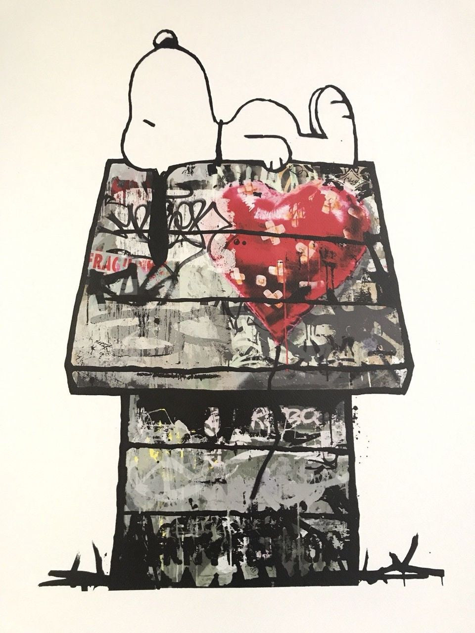 Hard Times #11 by Kenny Random, 2017 giclee