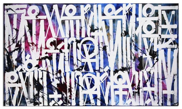 SEE YOU IN THE STATE OF BLISS BY (aka MARQUIS LEWIS) RETNA