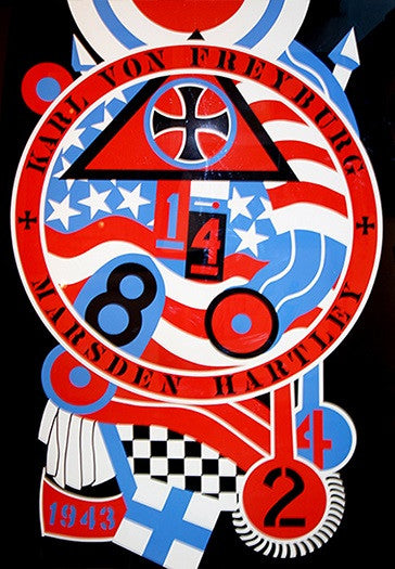 The Hartley Elegies - Kvf II by Robert Indiana
